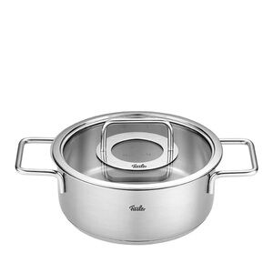 Fissler Silver Cookware with Lid